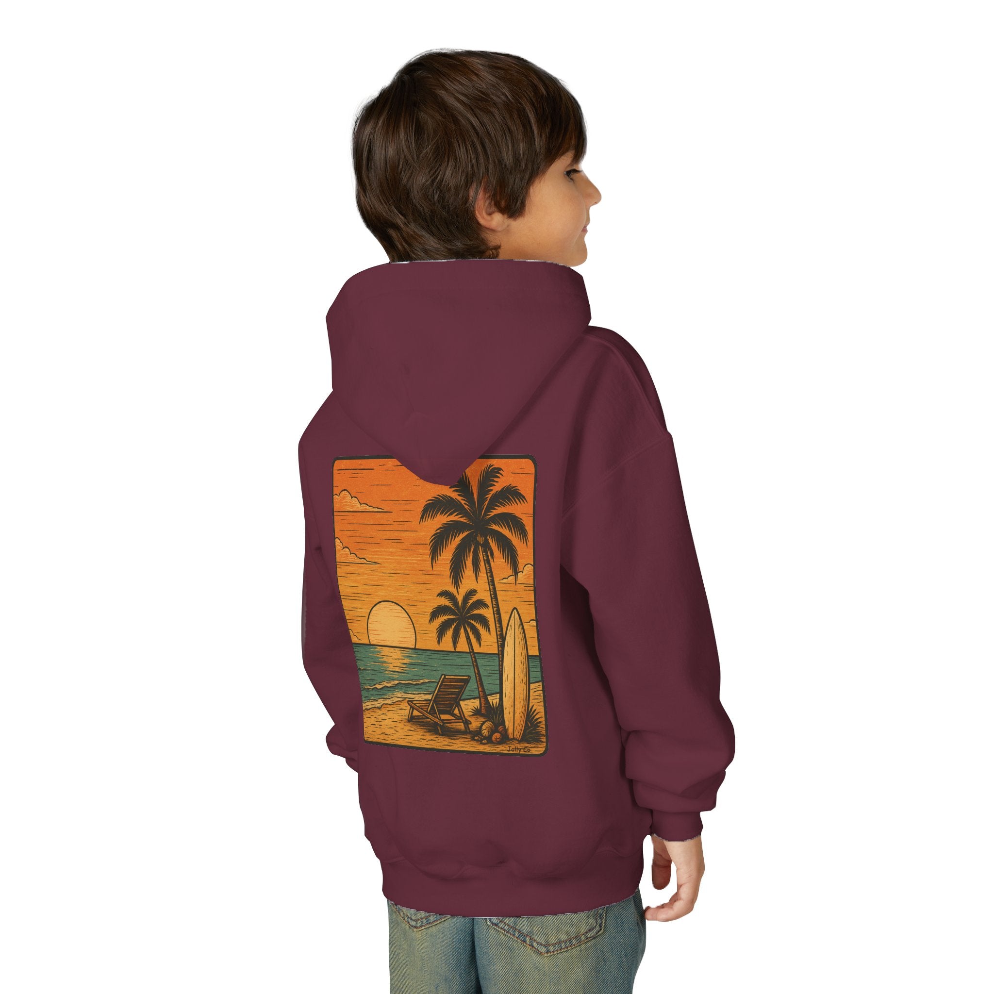 Beach Vibes Kids Hoodie