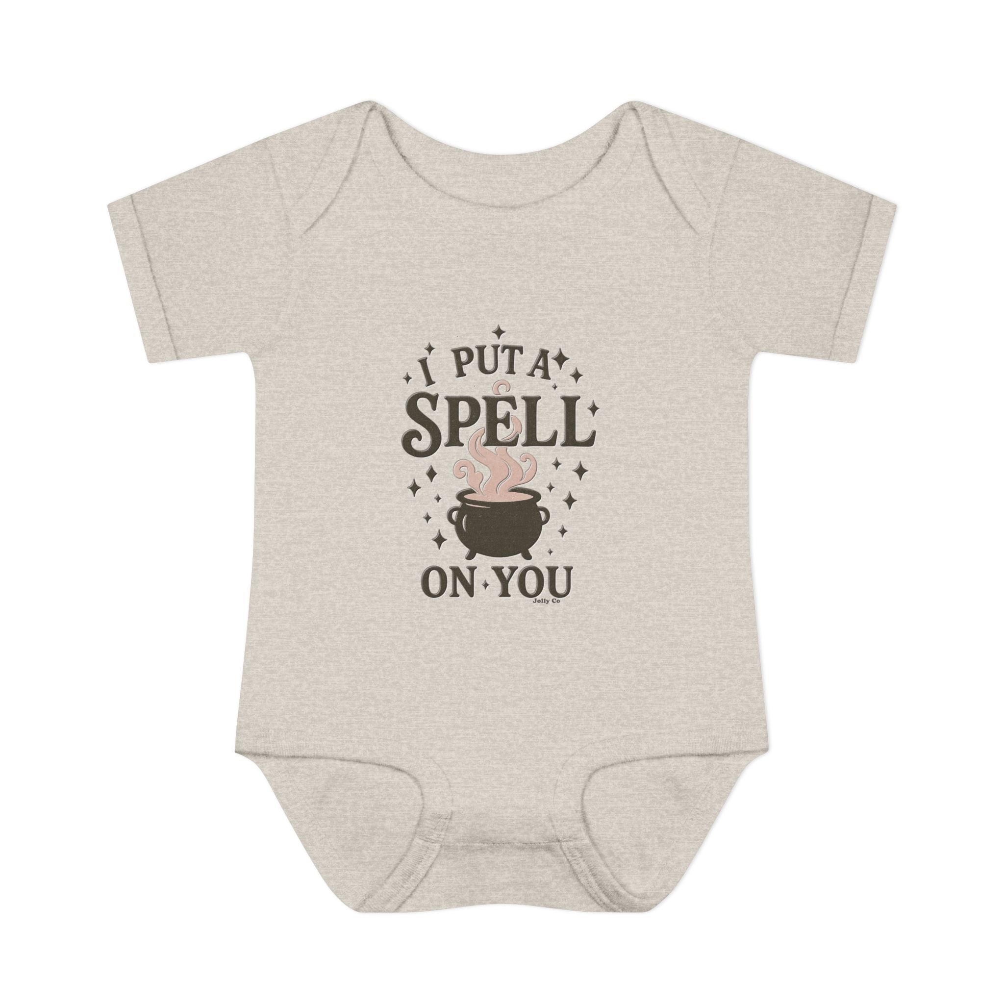 I Put a Spell on You Baby Short Sleeve Onesie