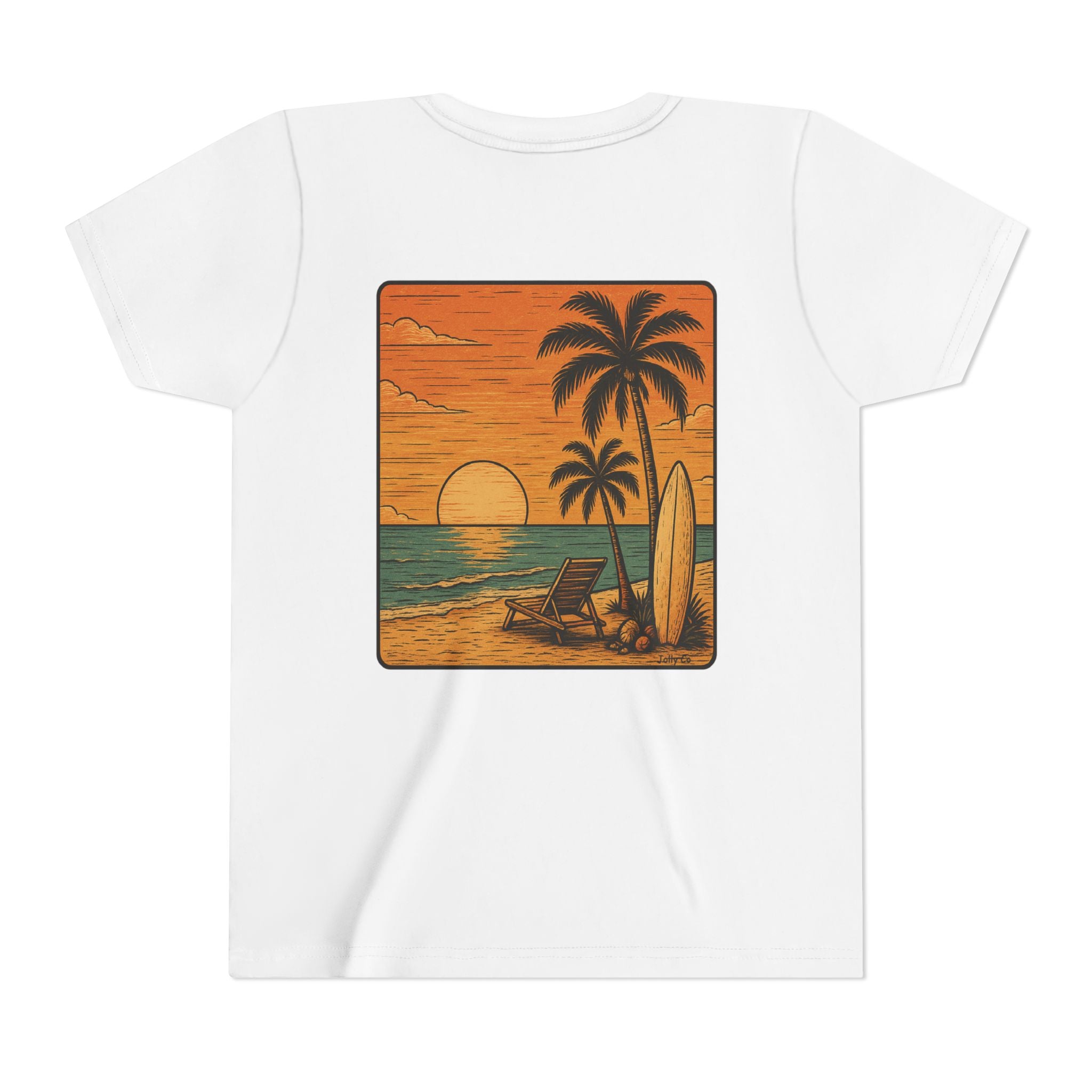 Beach Vibes Kids Short Sleeve Tee