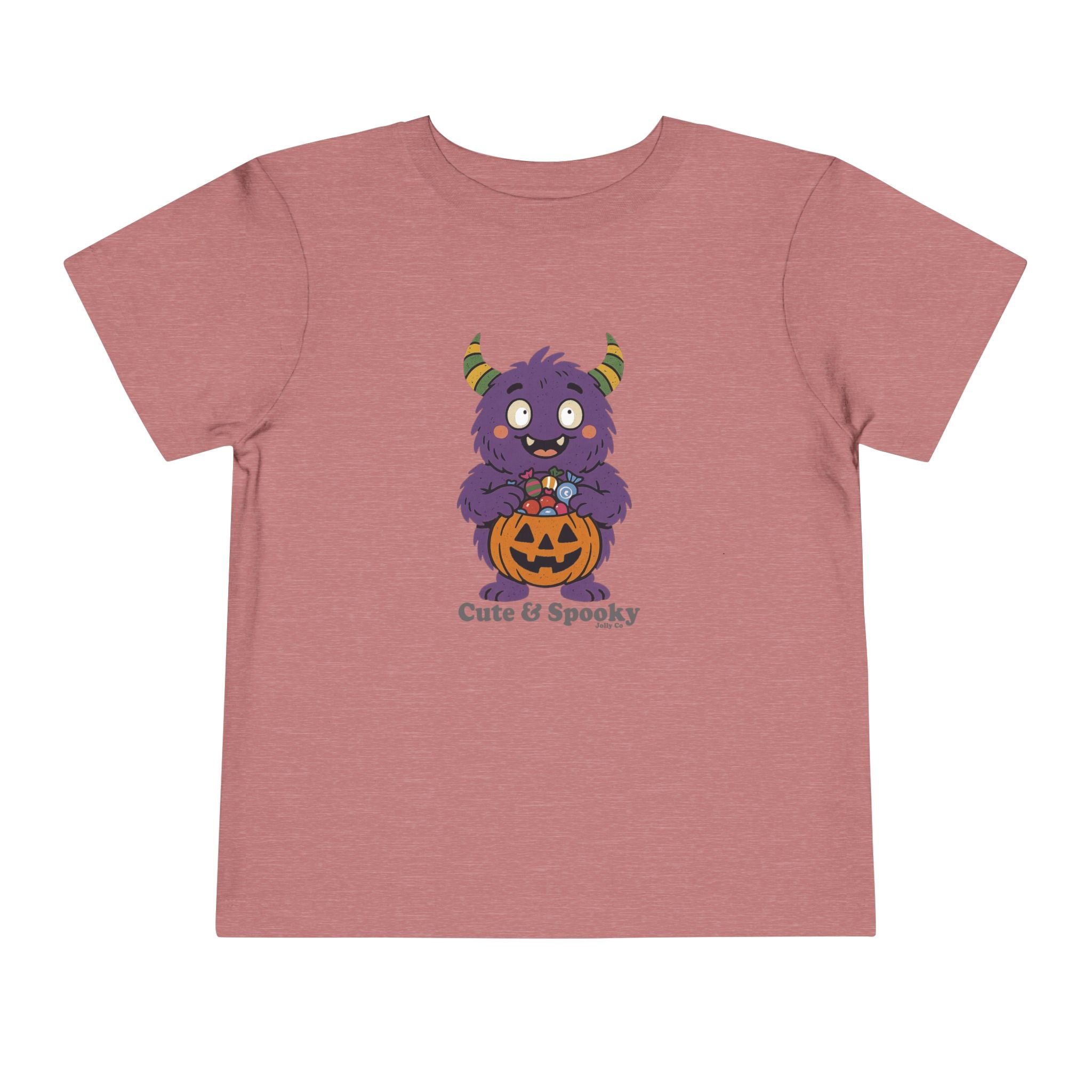 Cute & Spooky Monster Short Sleeve Toddler Tee