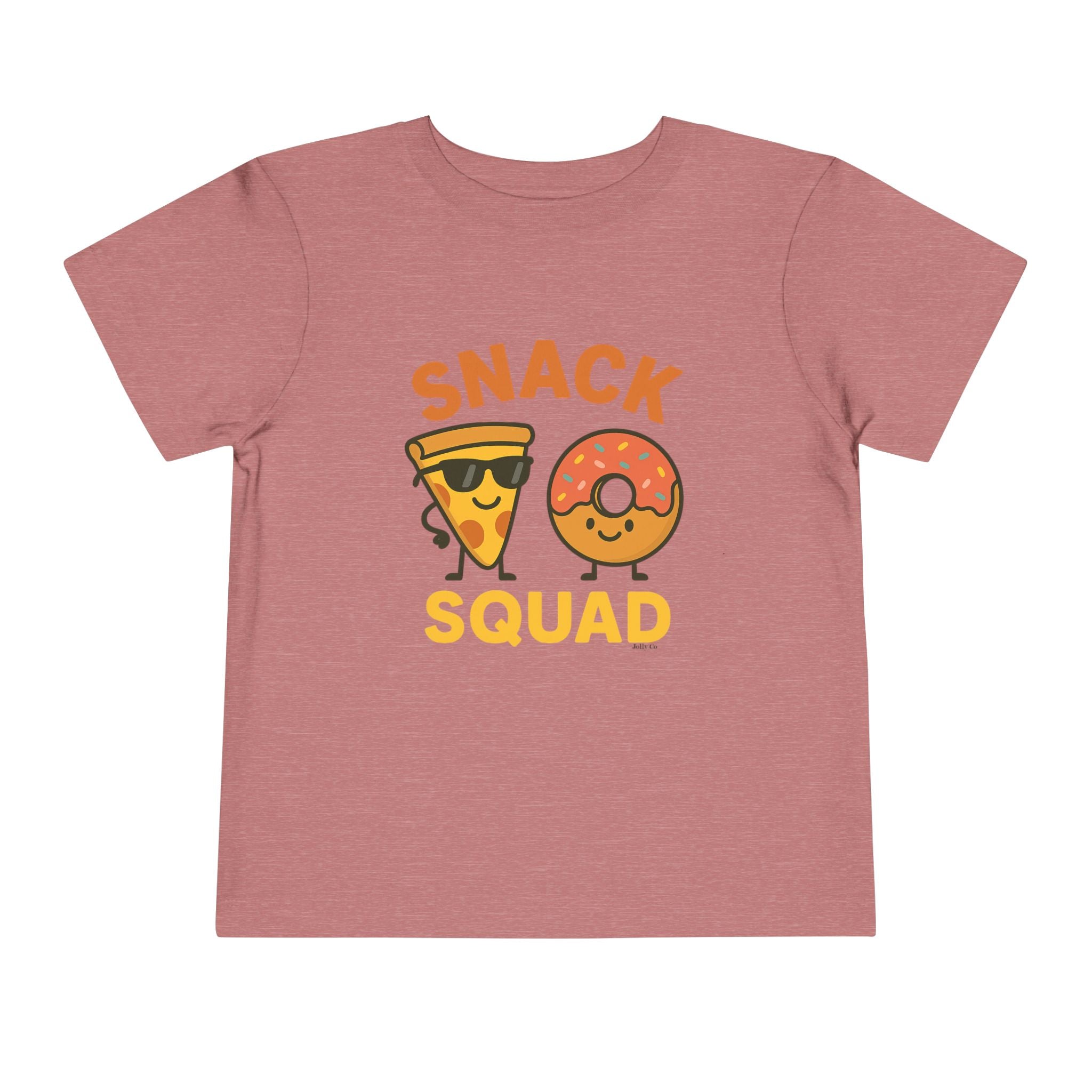 Snack Squad Toddler Short Sleeve Tee