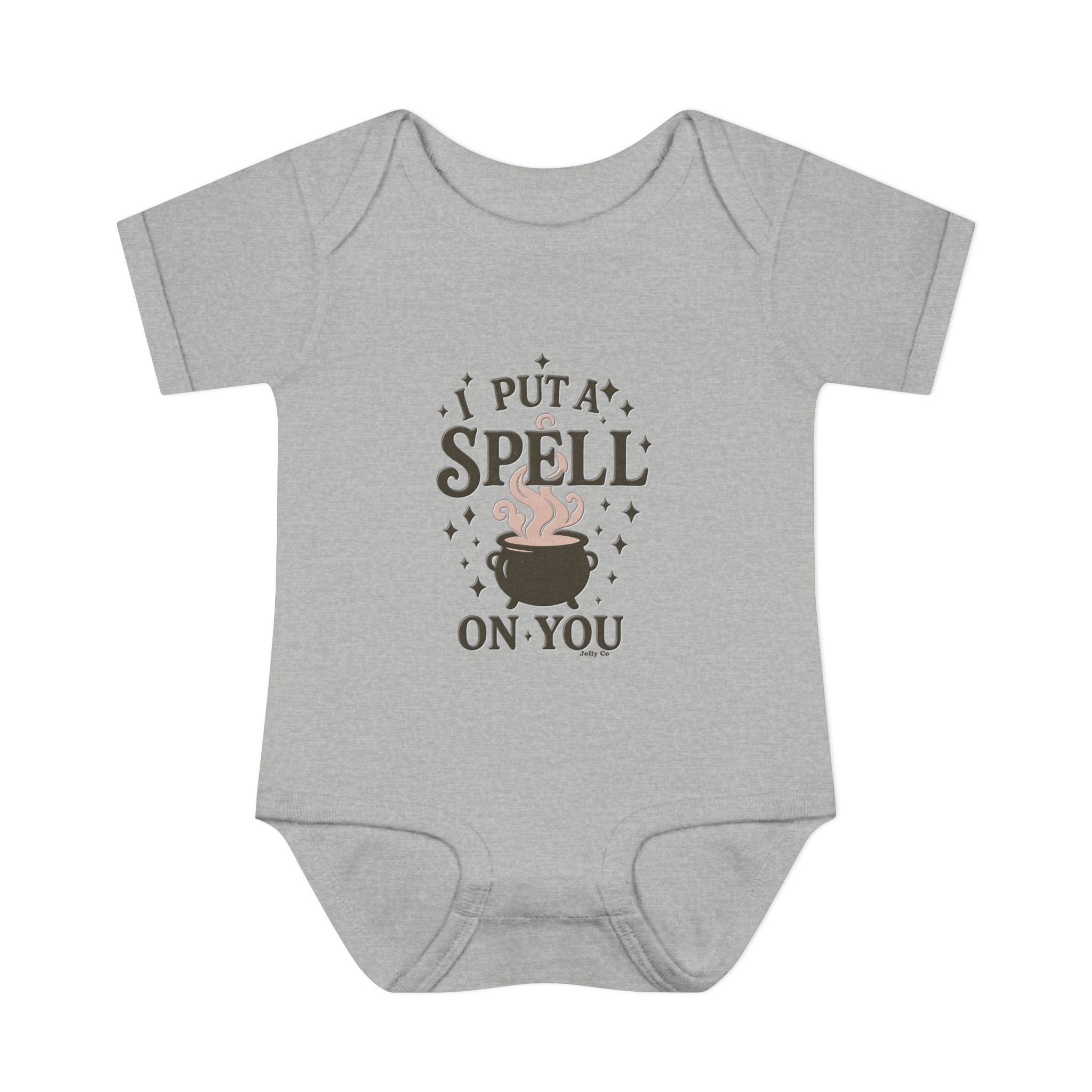 I Put a Spell on You Baby Short Sleeve Onesie