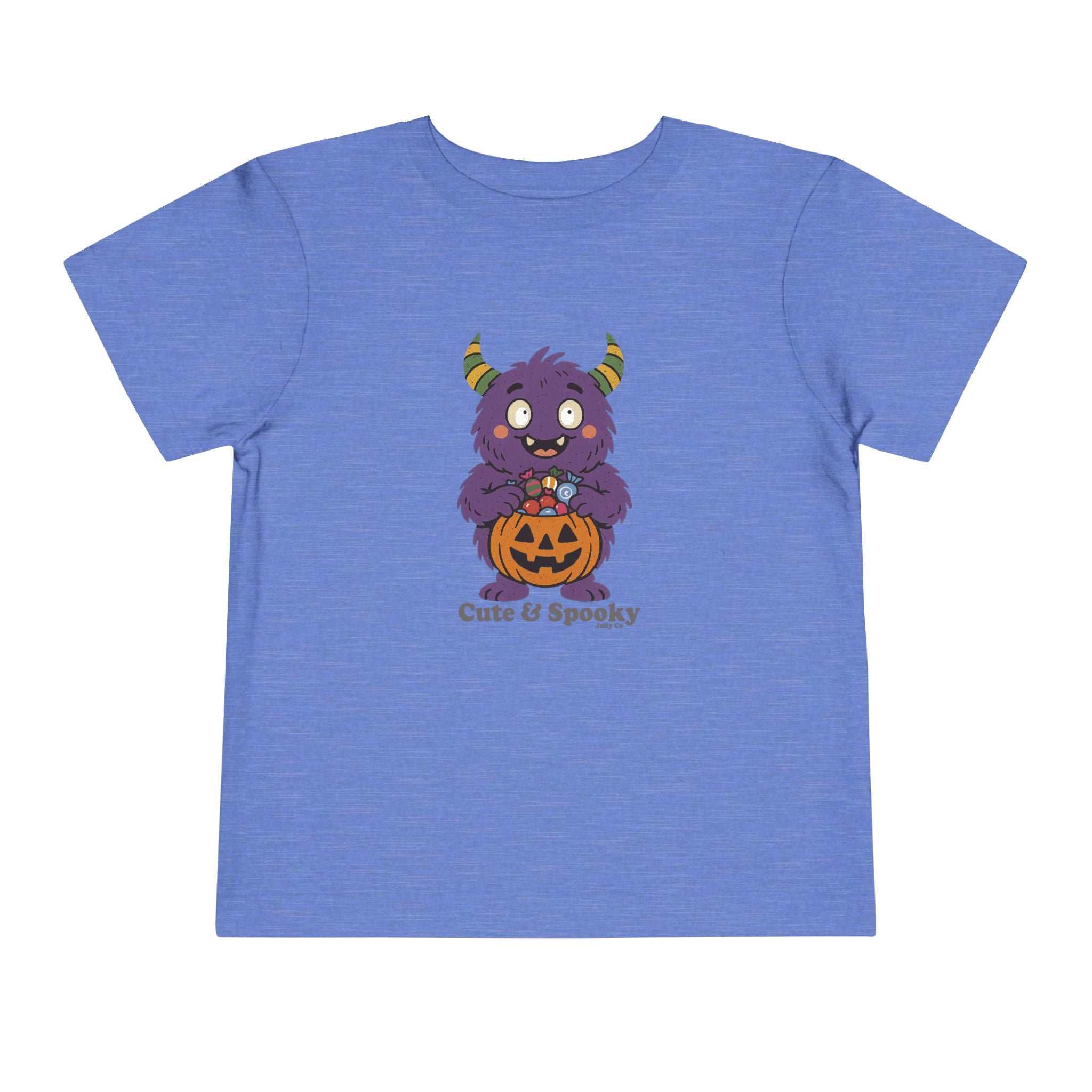 Cute & Spooky Monster Short Sleeve Toddler Tee