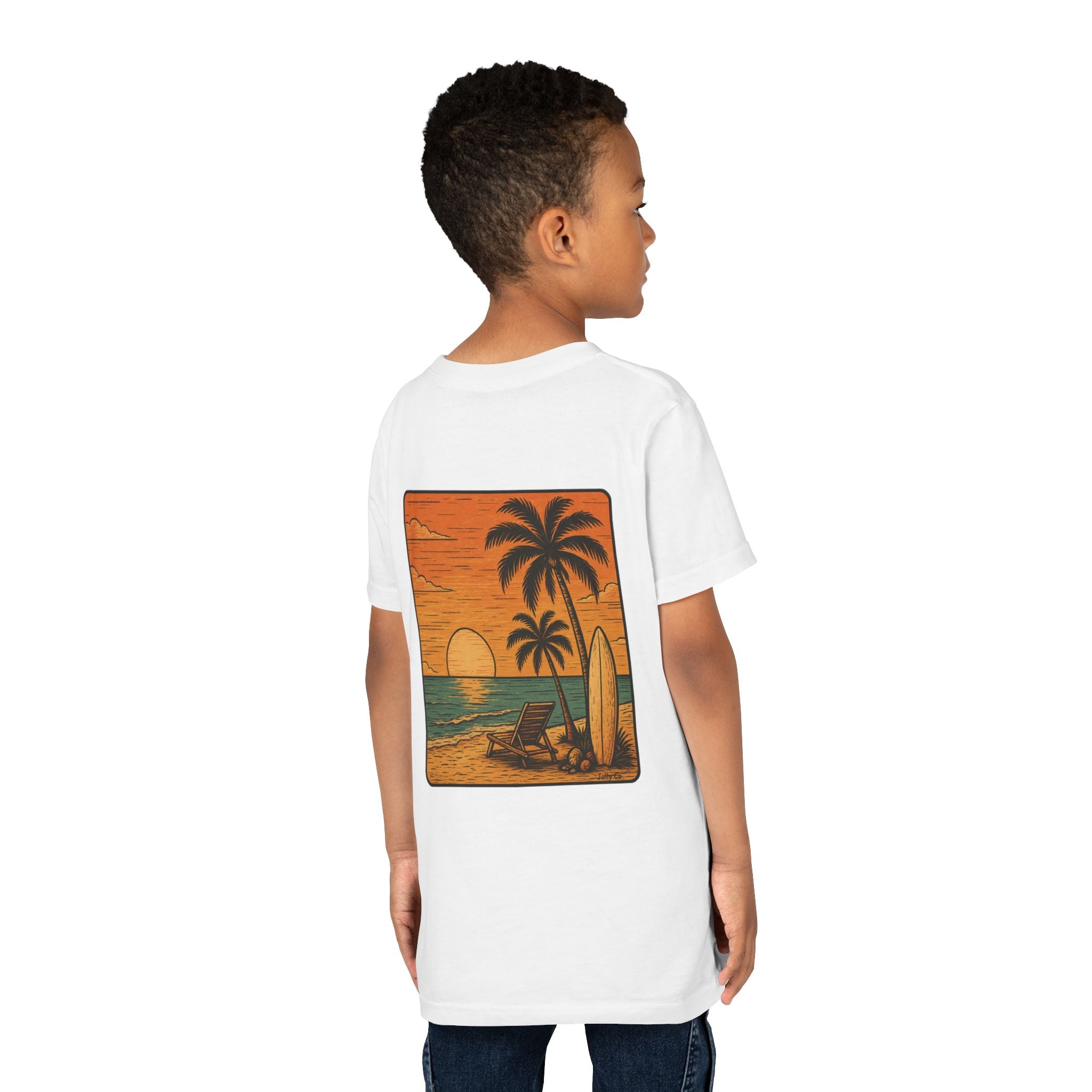 Beach Vibes Kids Short Sleeve Tee