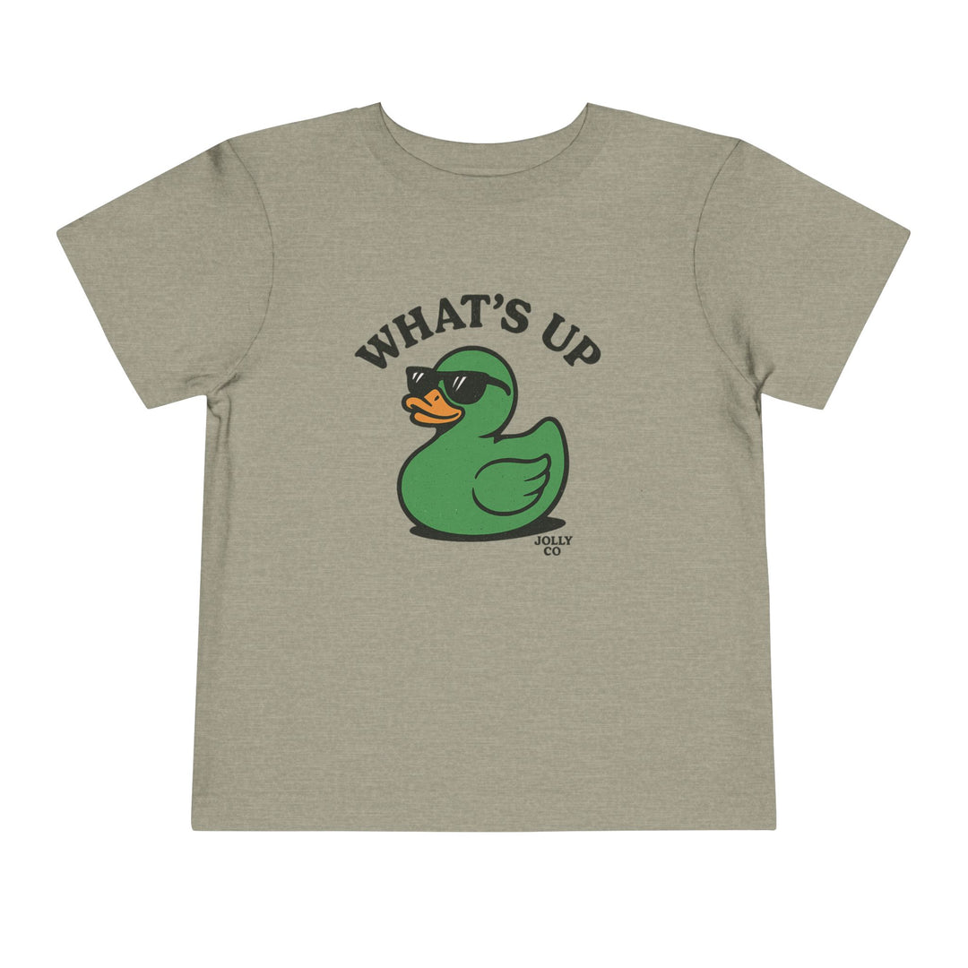 What's Up Ducky Toddler Short Sleeve Tee