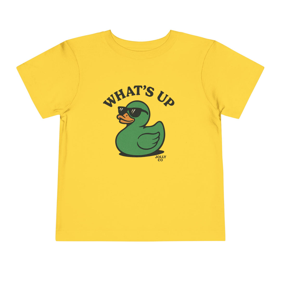 What's Up Ducky Toddler Short Sleeve Tee