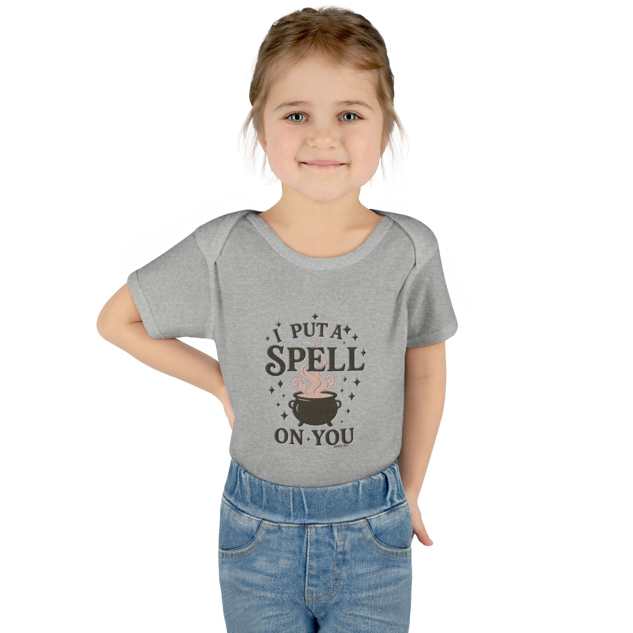 I Put a Spell on You Baby Short Sleeve Onesie