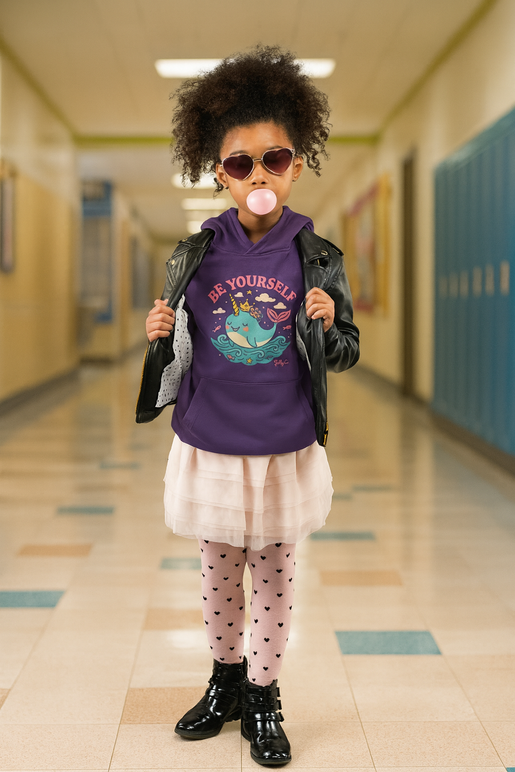 Be Yourself Kids Hoodie