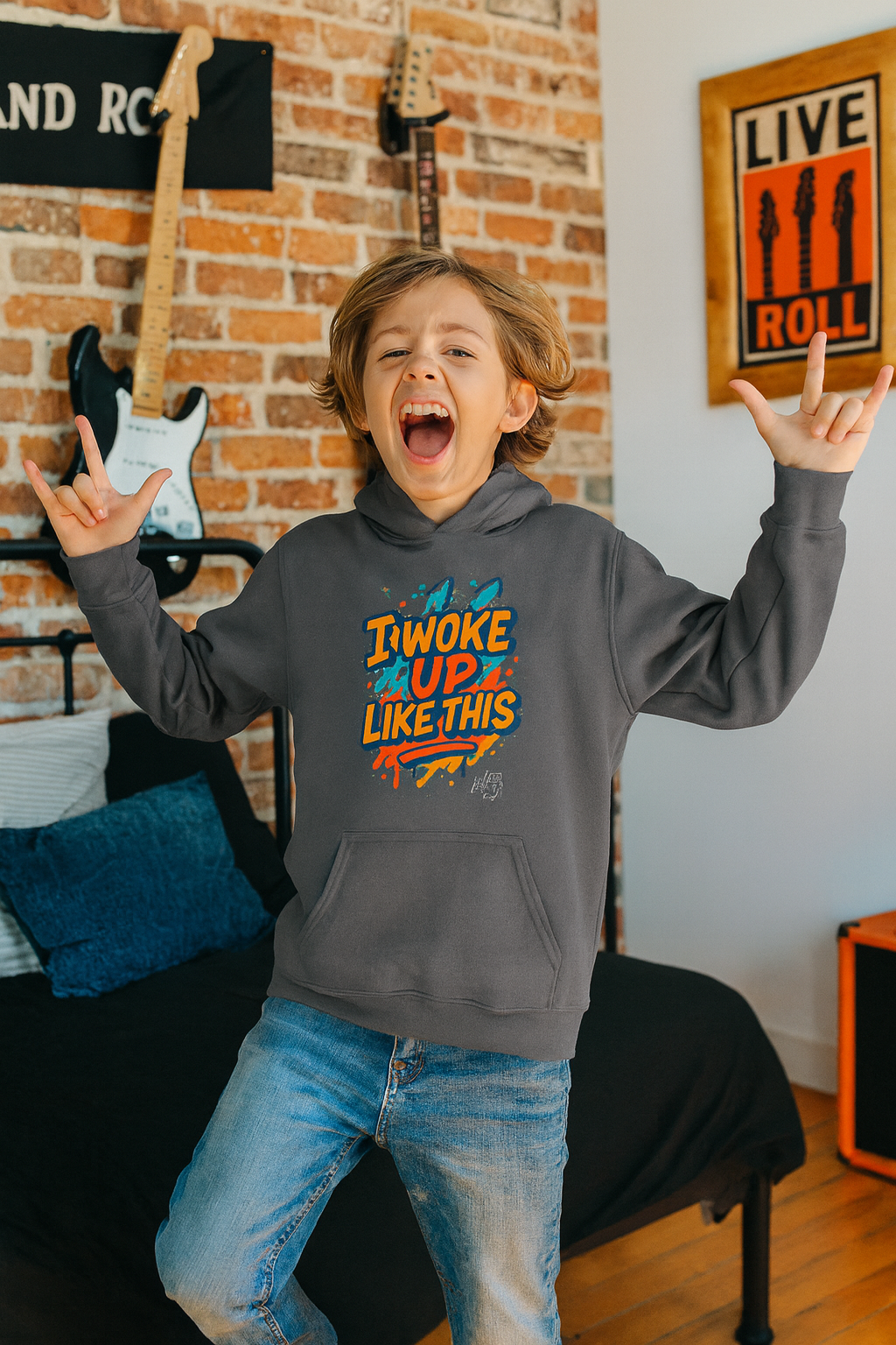 I Woke Up Like This Kids Hoodie