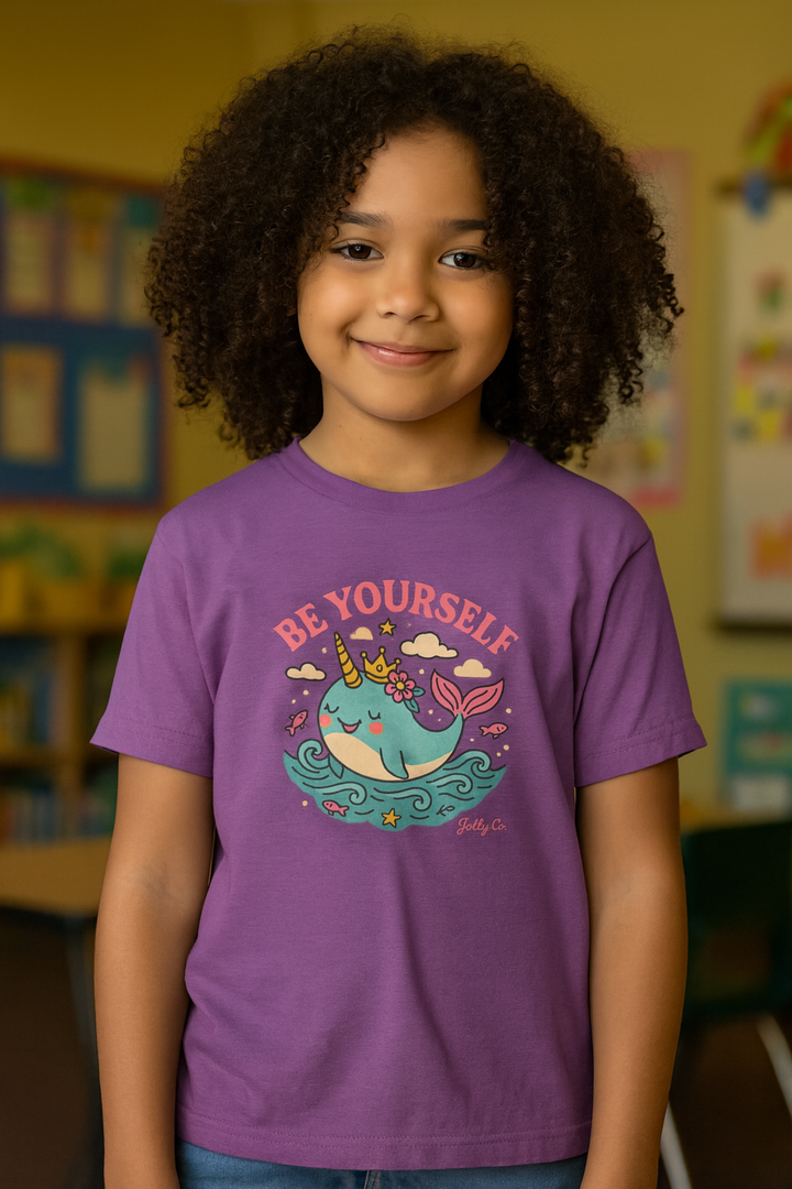 Be Yourself Kids Short Sleeve Tee