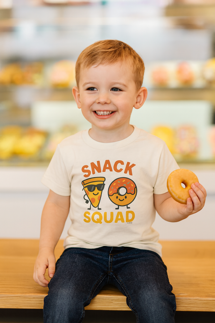 Snack Squad Toddler Short Sleeve Tee