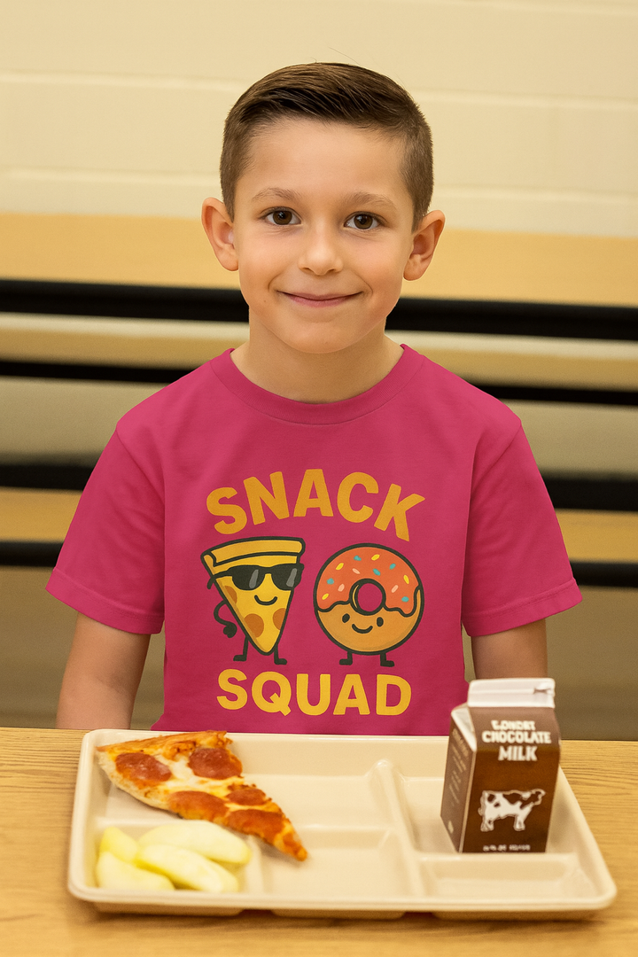 Snack Squad Kids Short Sleeve Tee