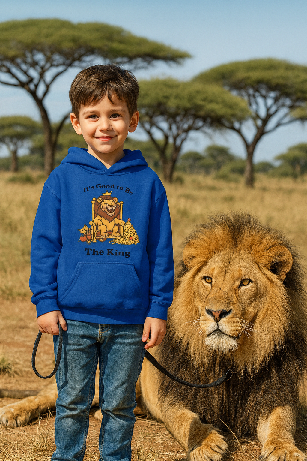 King Lion Kids Hoodie