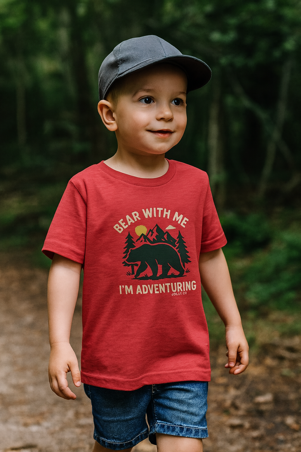 Bear with Me Toddler Tee