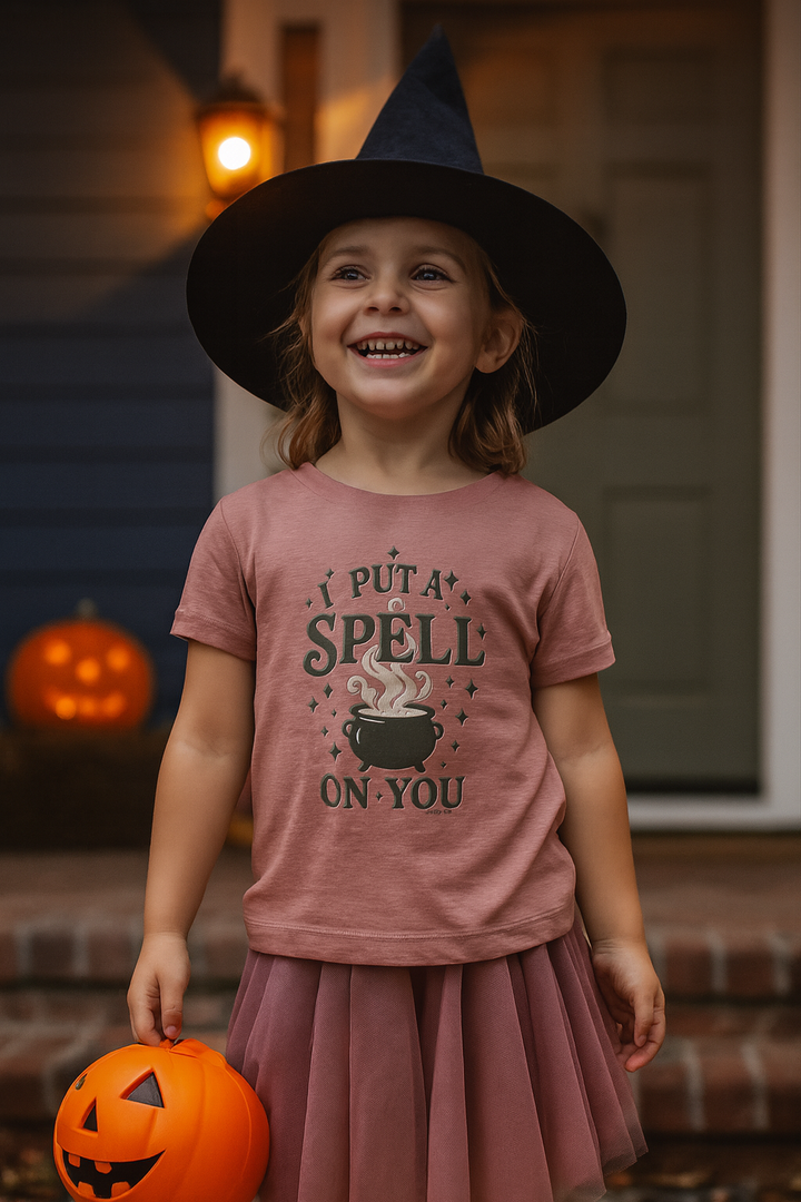 I Put A Spell On You Toddler Short Sleeve Tee