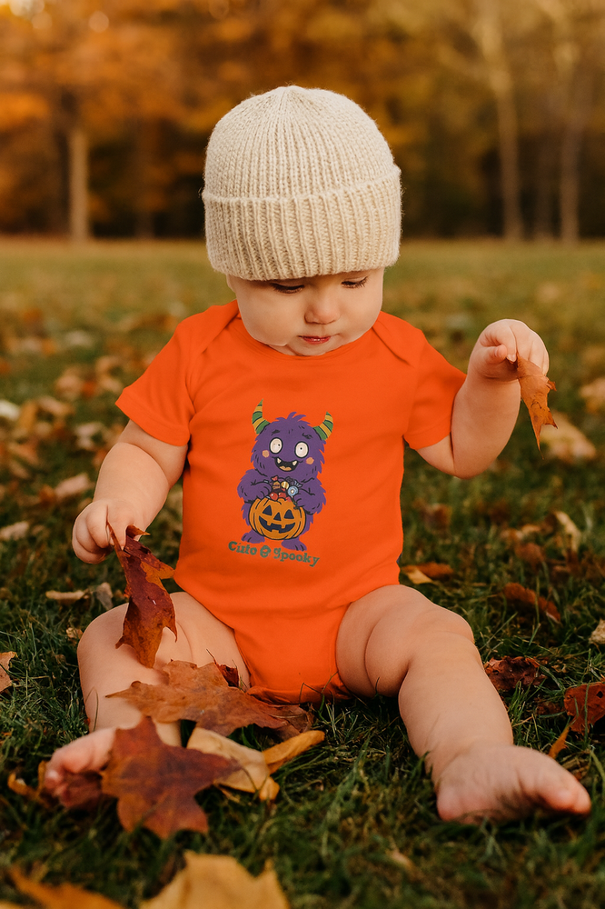 Cute & Spooky Baby Short Sleeve Onesie