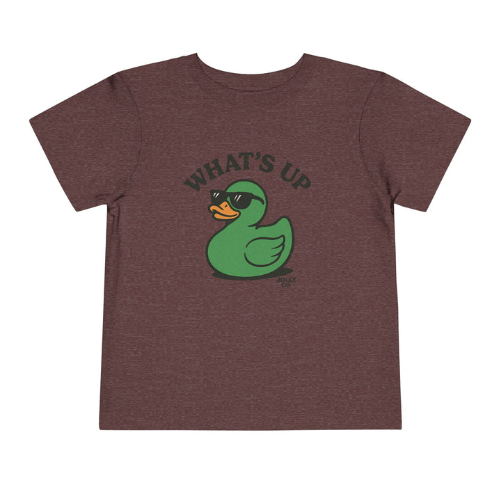 What's Up Ducky Toddler Short Sleeve Tee