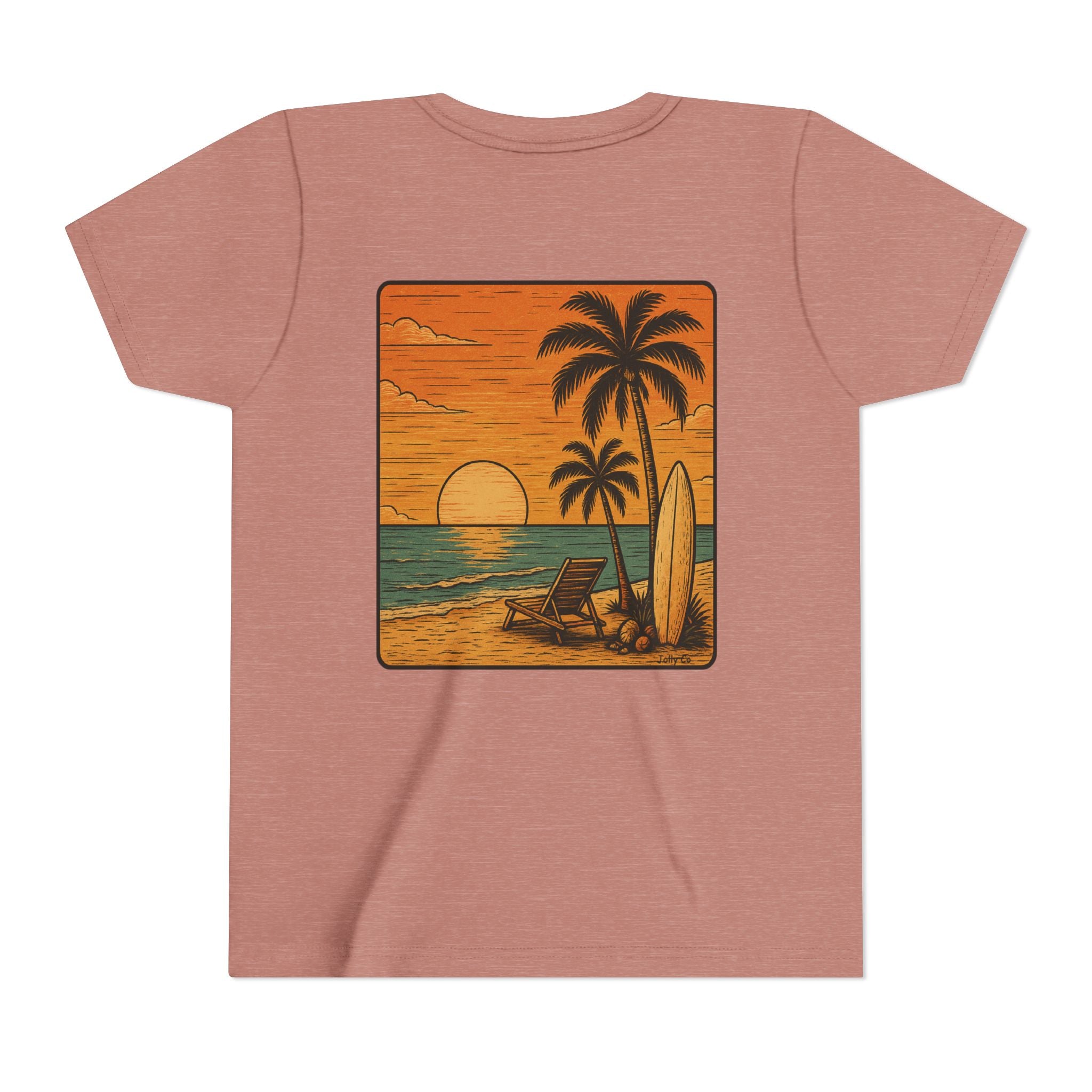 Beach Vibes Kids Short Sleeve Tee