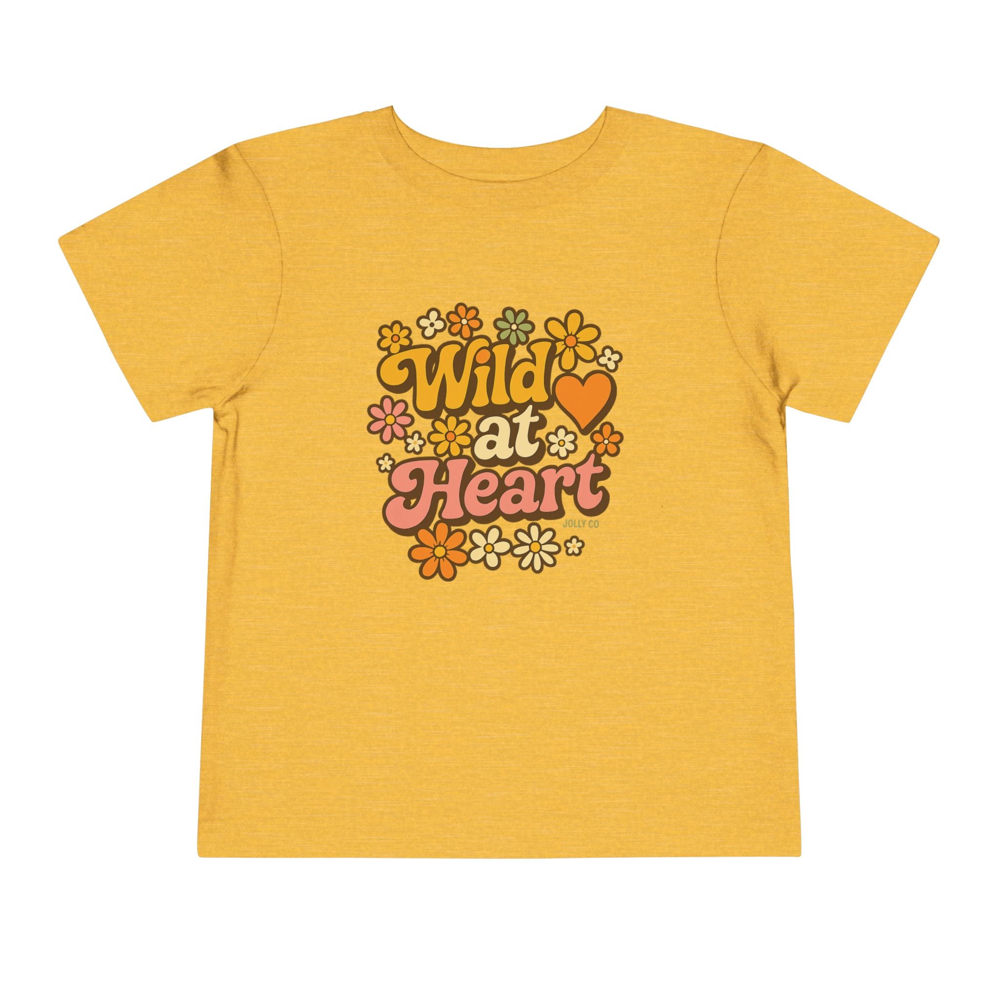 Wild at Heart Short Sleeve Toddler Tee