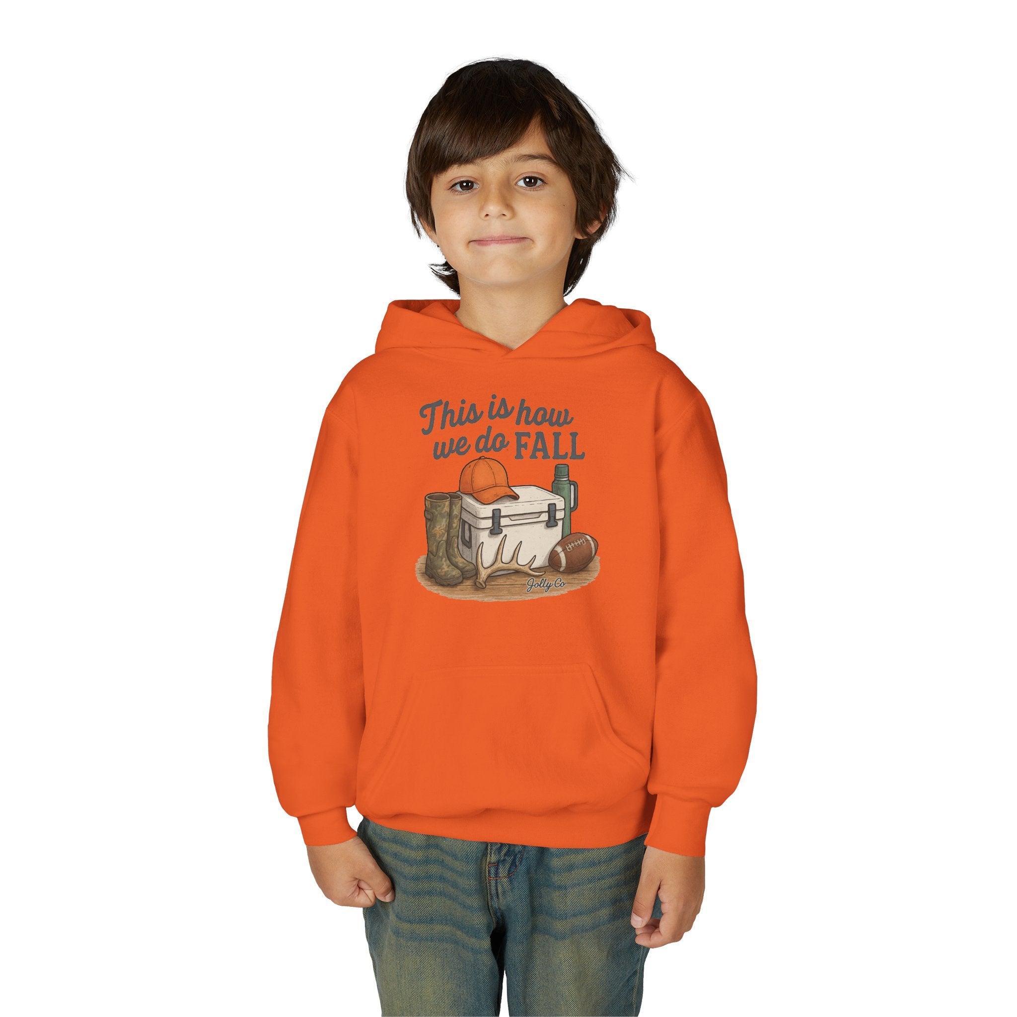 This is how we do Fall Kids Hoodie