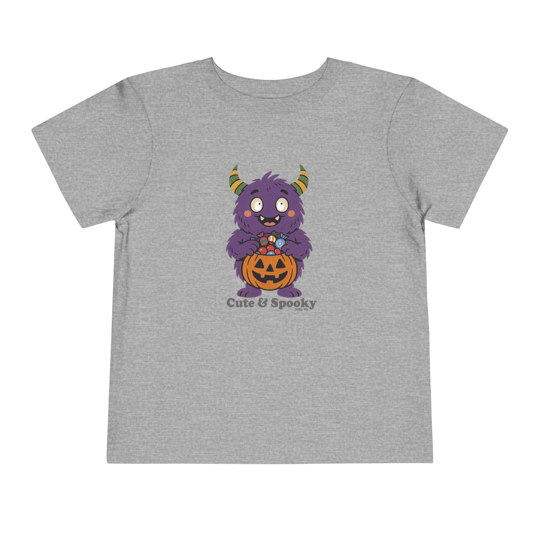 Cute & Spooky Monster Short Sleeve Toddler Tee