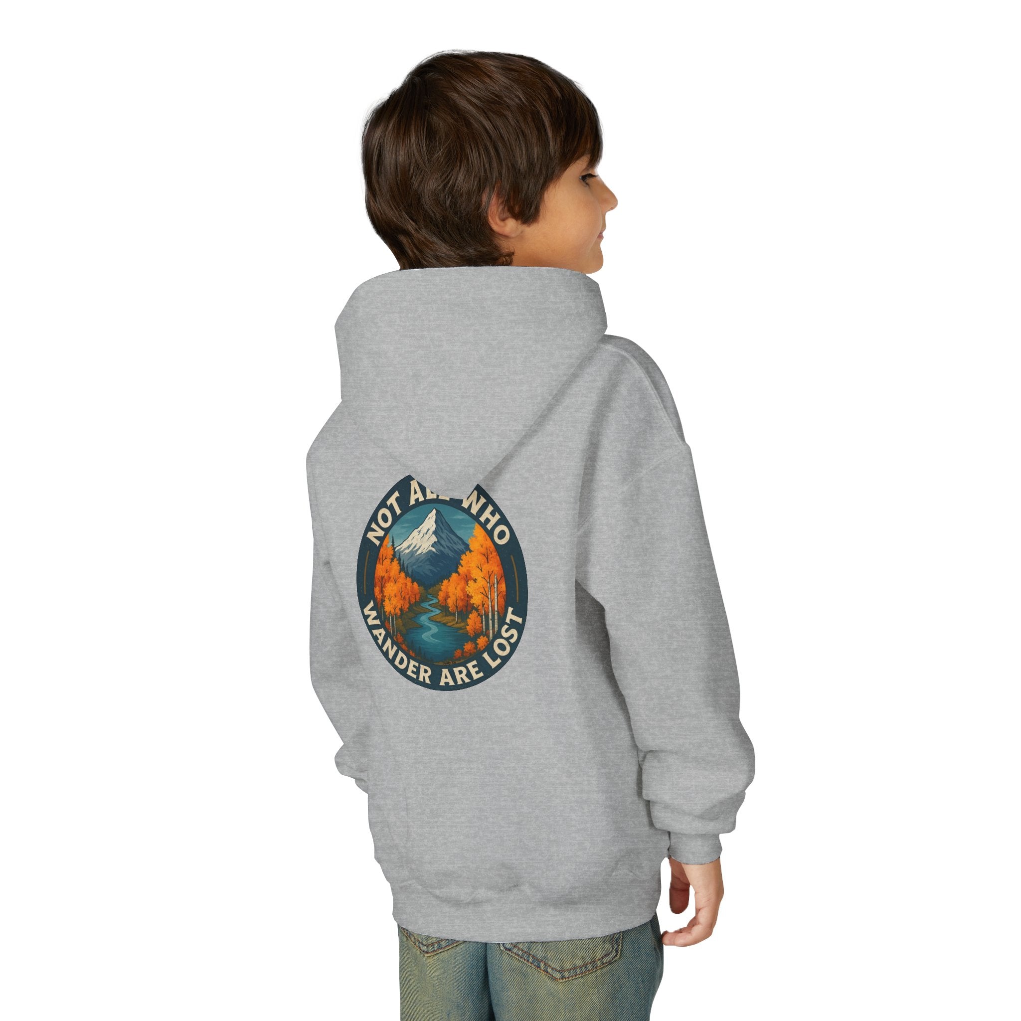 Not all Who Wander are Lost Kids Hoodie