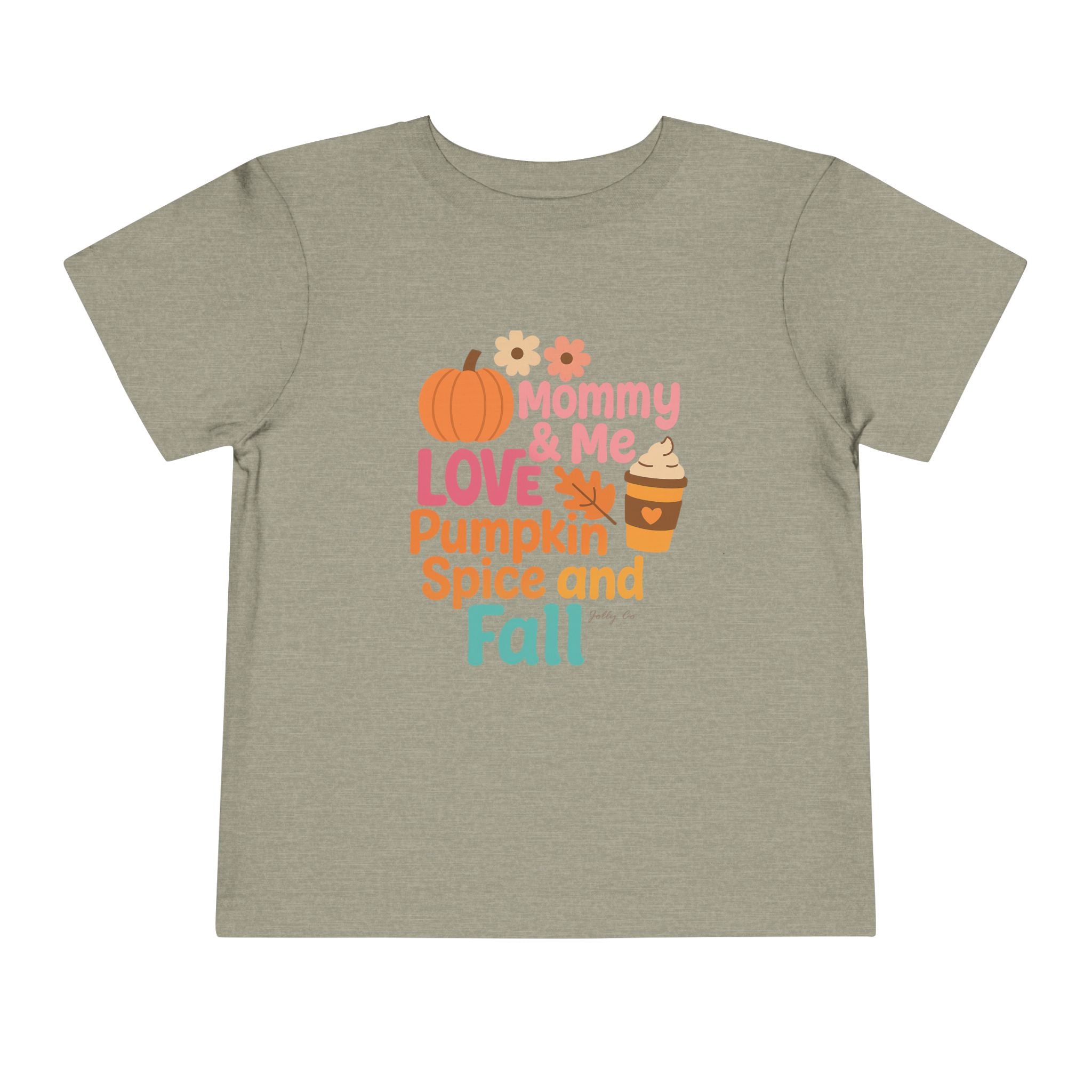 Mommy & Me Pumpkin Spice Toddler Tee