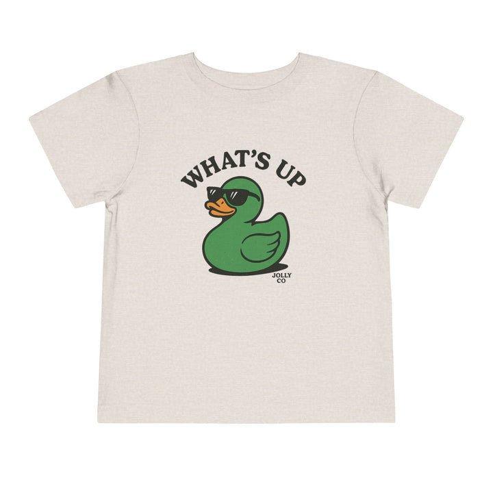 What's Up Ducky Toddler Short Sleeve Tee