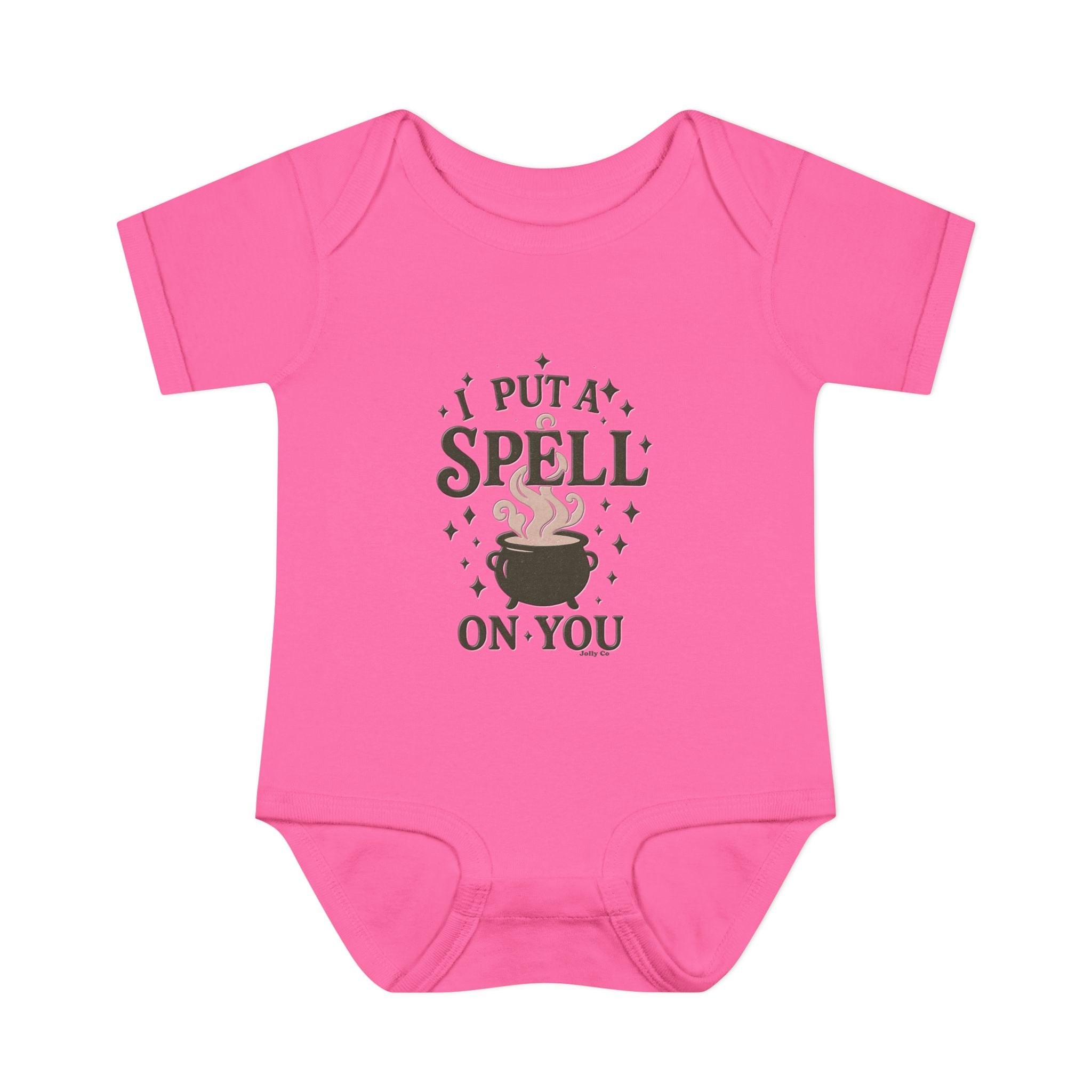 I Put a Spell on You Baby Short Sleeve Onesie