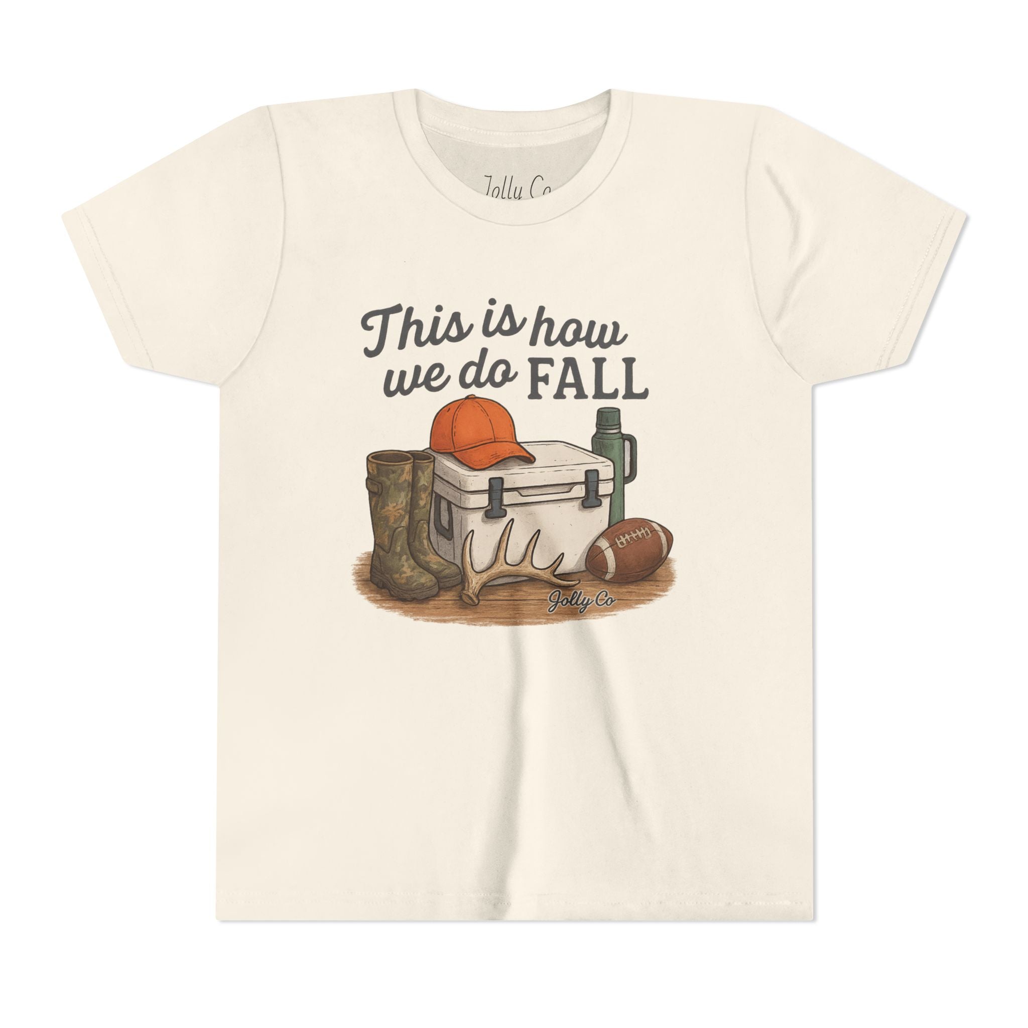 This is how we do Fall Kids Short Sleeve Tee