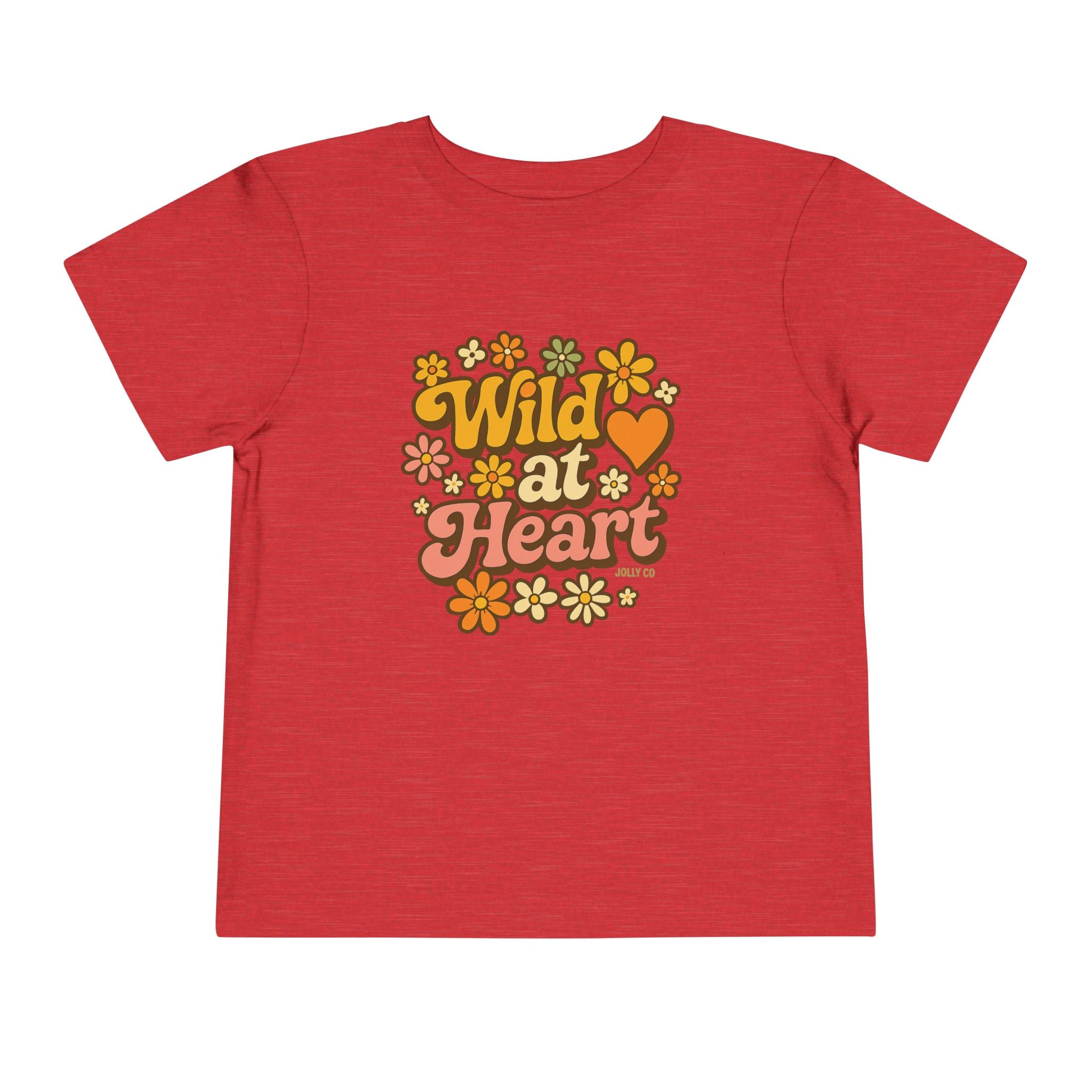 Wild at Heart Short Sleeve Toddler Tee