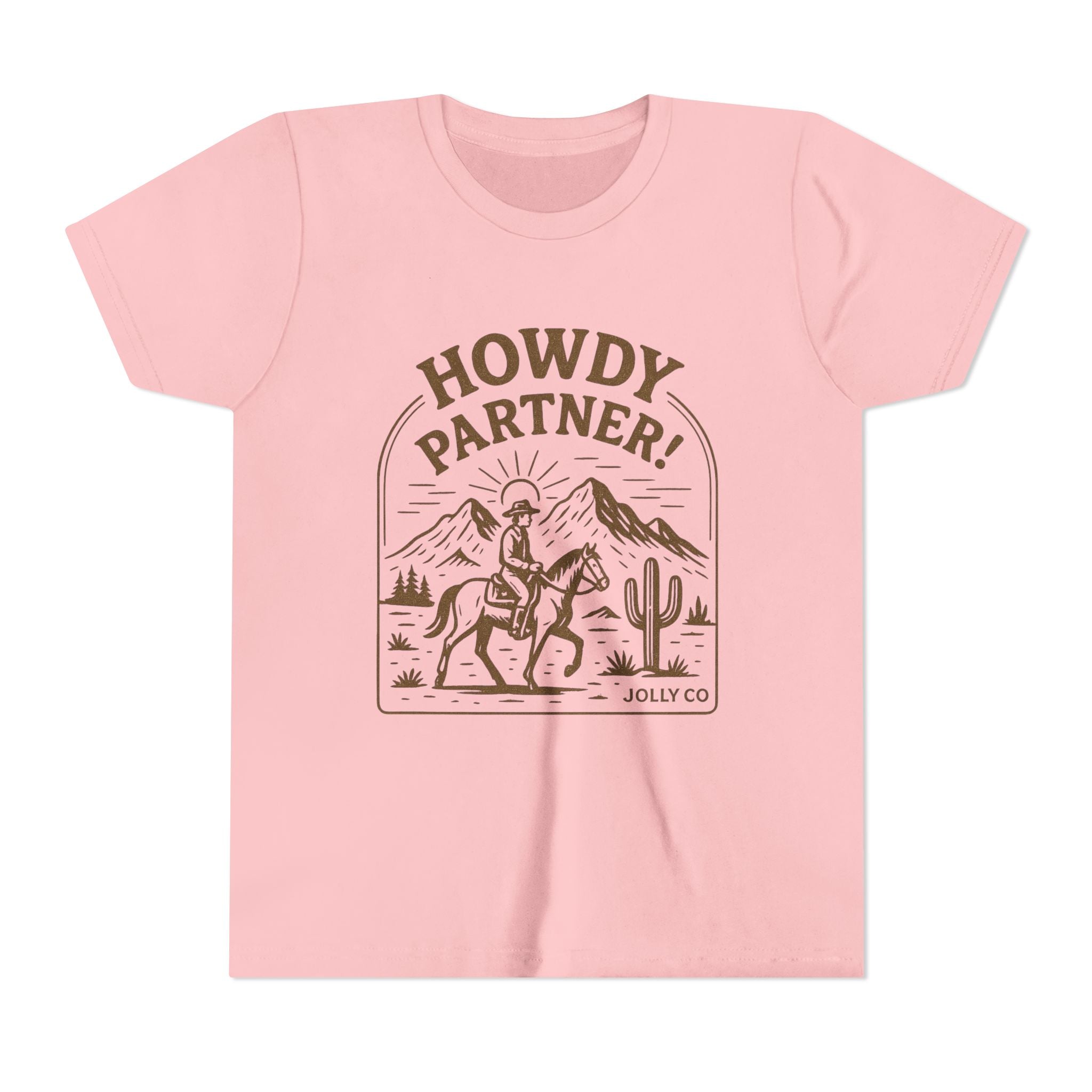 Howdy Partner! Western Style Kids Tee