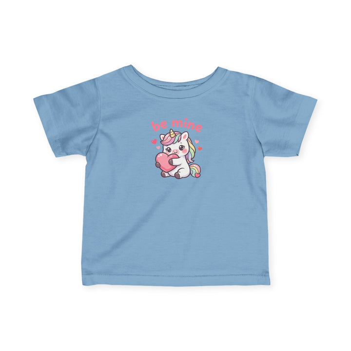 Be Mine Unicorn Baby Short Sleeve Tee - Jolly Co Creations