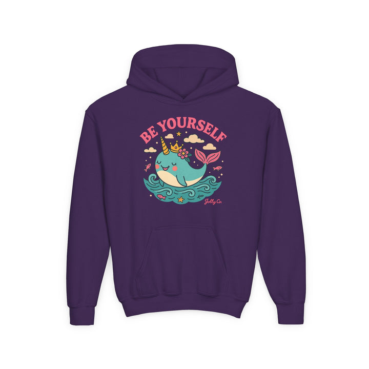 Be Yourself Kids Hoodie - Jolly Co Creations