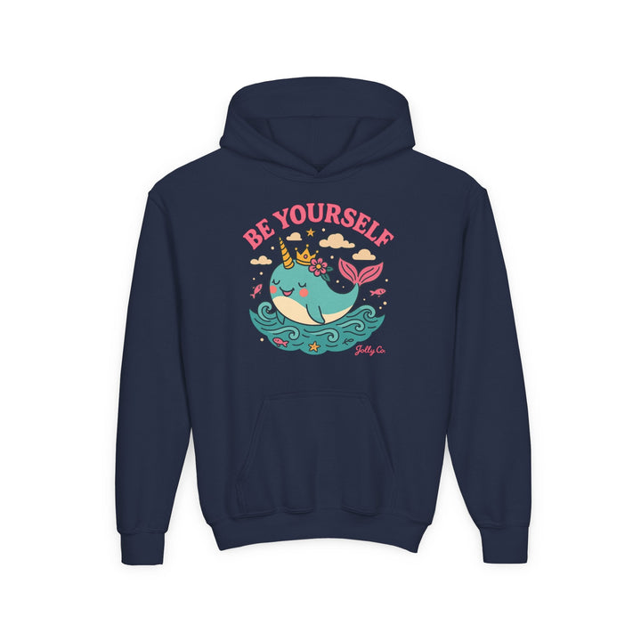 Be Yourself Kids Hoodie - Jolly Co Creations