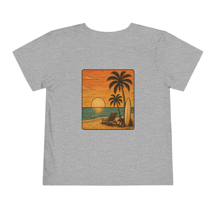 Beach Vibes Toddler Short Sleeve Tee - Jolly Co Creations18407903