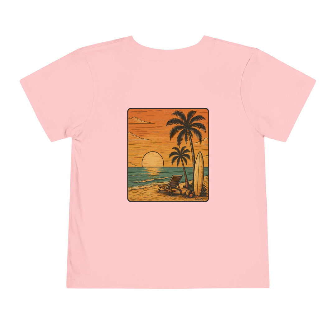 Beach Vibes Toddler Short Sleeve Tee - Jolly Co Creations18440671