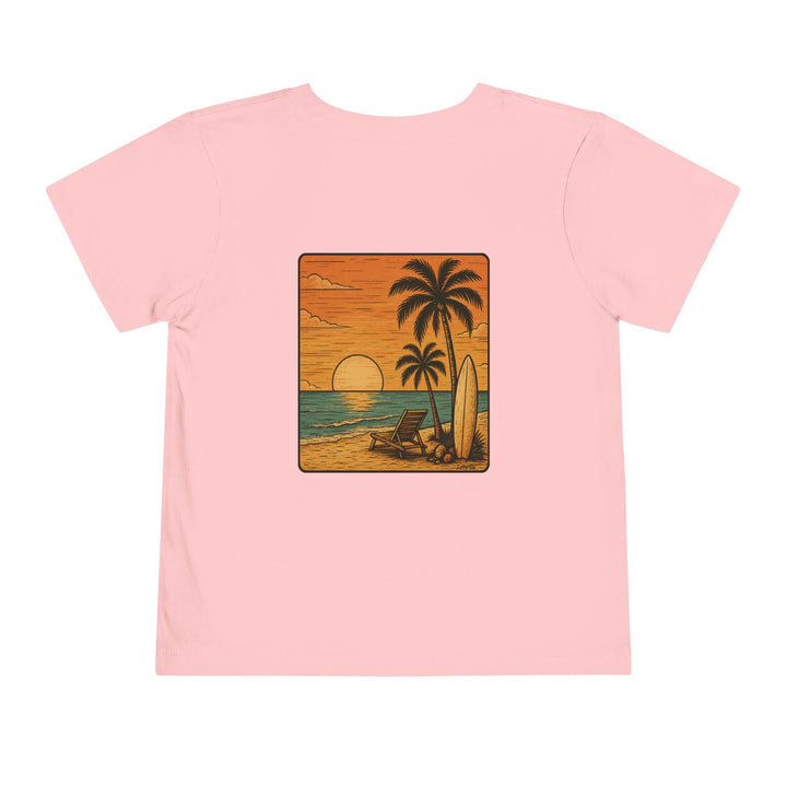 Beach Vibes Toddler Short Sleeve Tee - Jolly Co Creations18440671