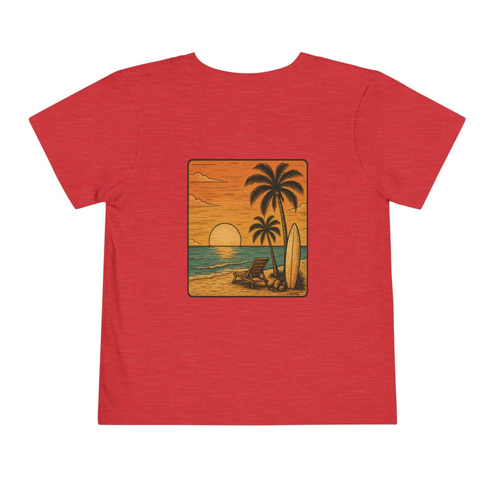 Beach Vibes Toddler Short Sleeve Tee - Jolly Co Creations18571743