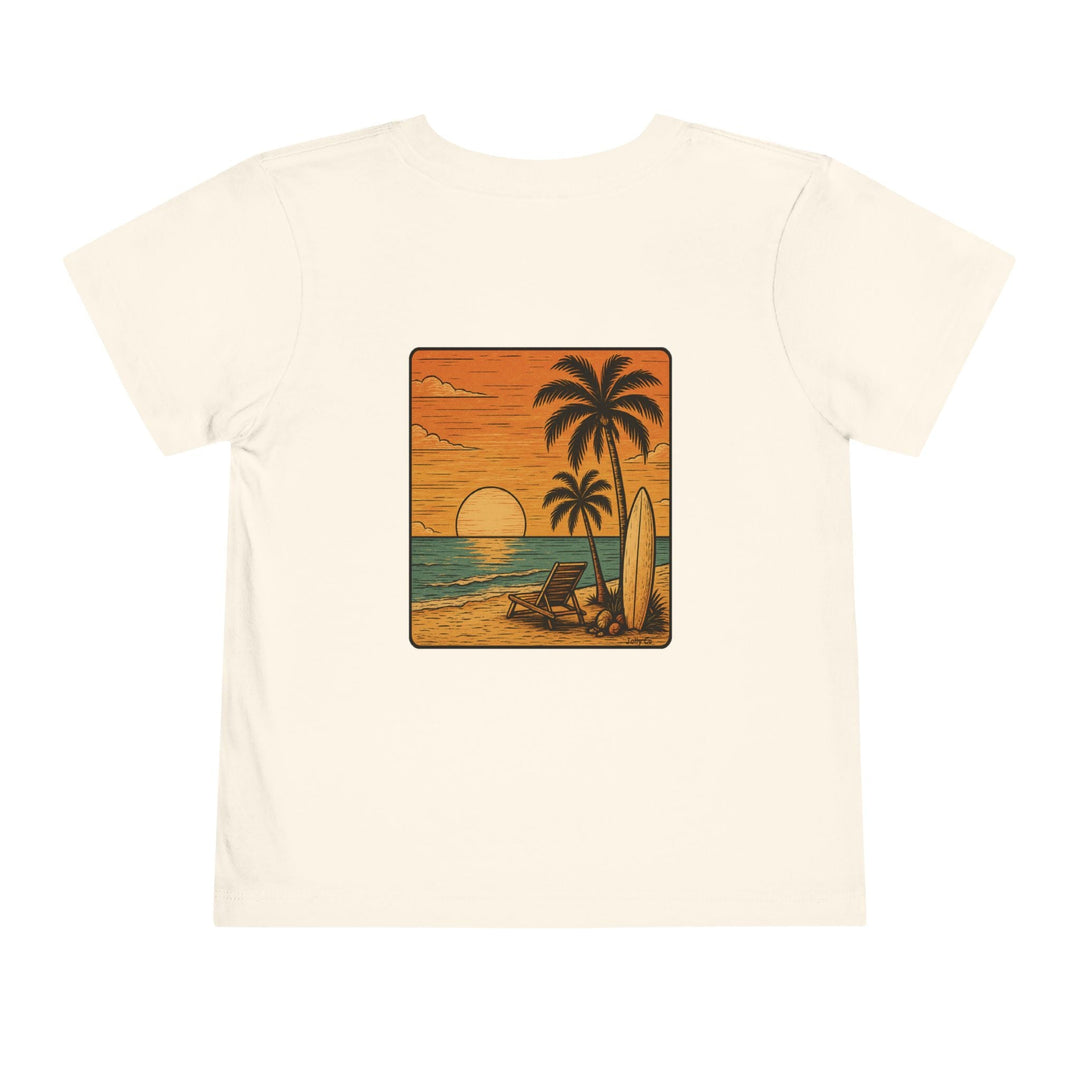 Beach Vibes Toddler Short Sleeve Tee - Jolly Co Creations18637279