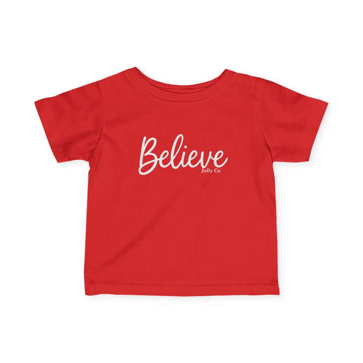 Believe Baby Short Sleeve Tee - Jolly Co Creations