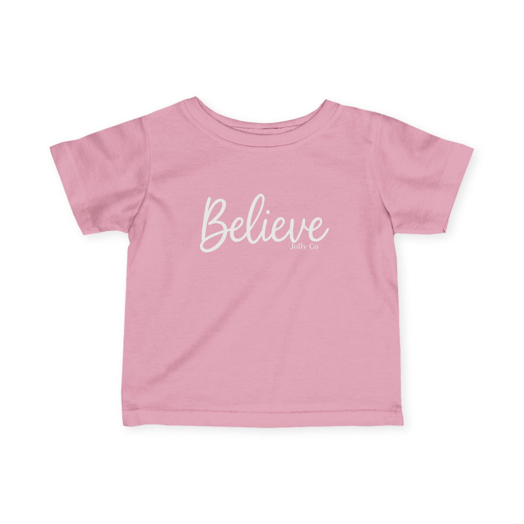 Believe Baby Short Sleeve Tee - Jolly Co Creations