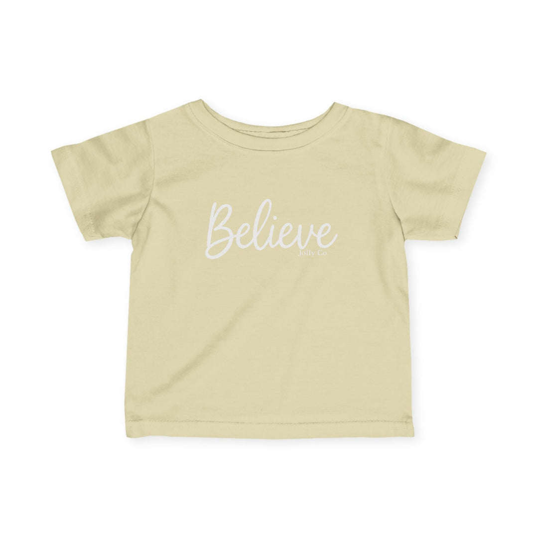 Believe Baby Short Sleeve Tee - Jolly Co Creations