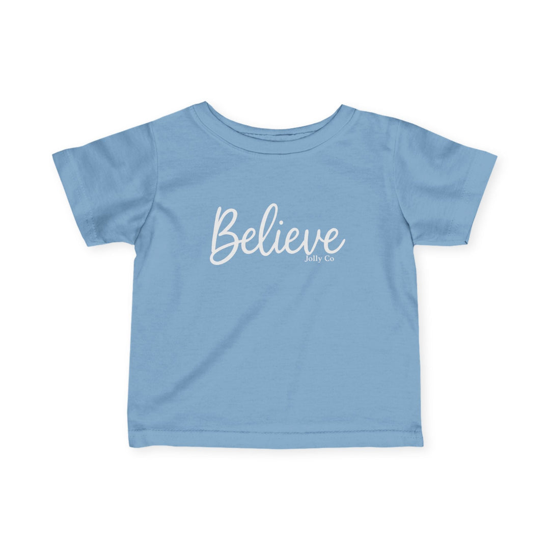Believe Baby Short Sleeve Tee - Jolly Co Creations
