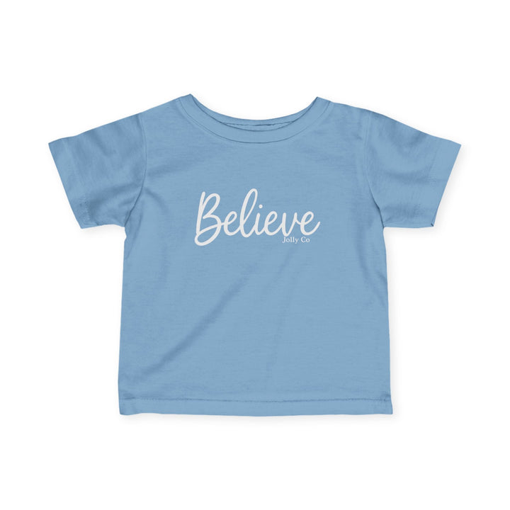 Believe Baby Short Sleeve Tee - Jolly Co Creations