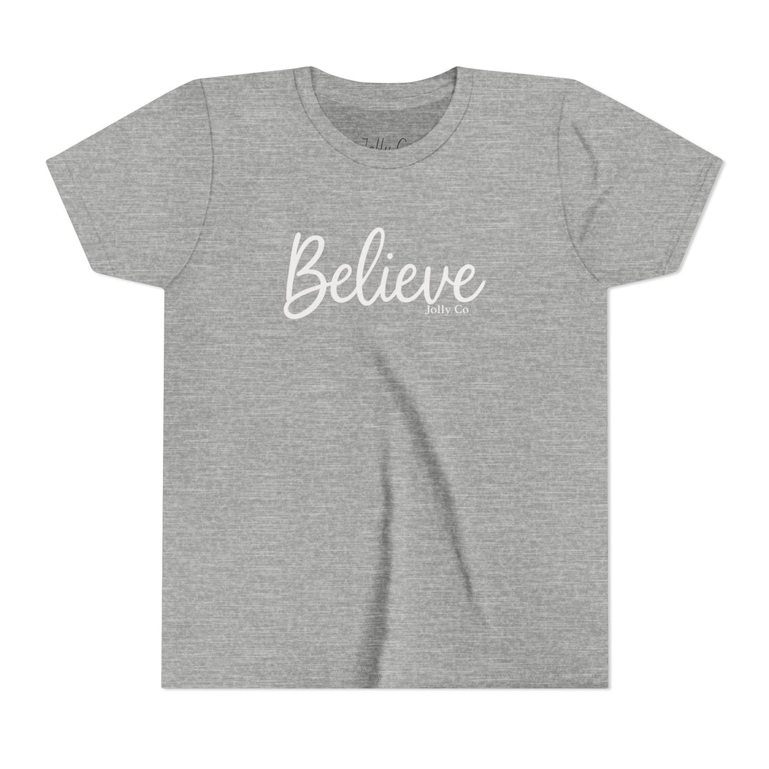 Believe Kids Short Sleeve Tee - Jolly Co Creations