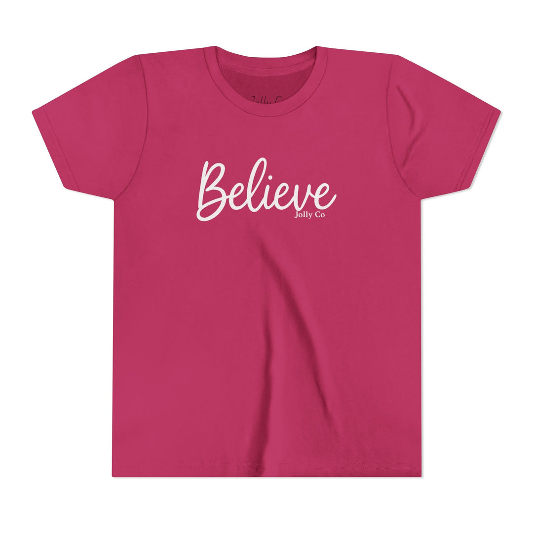Believe Kids Short Sleeve Tee - Jolly Co Creations