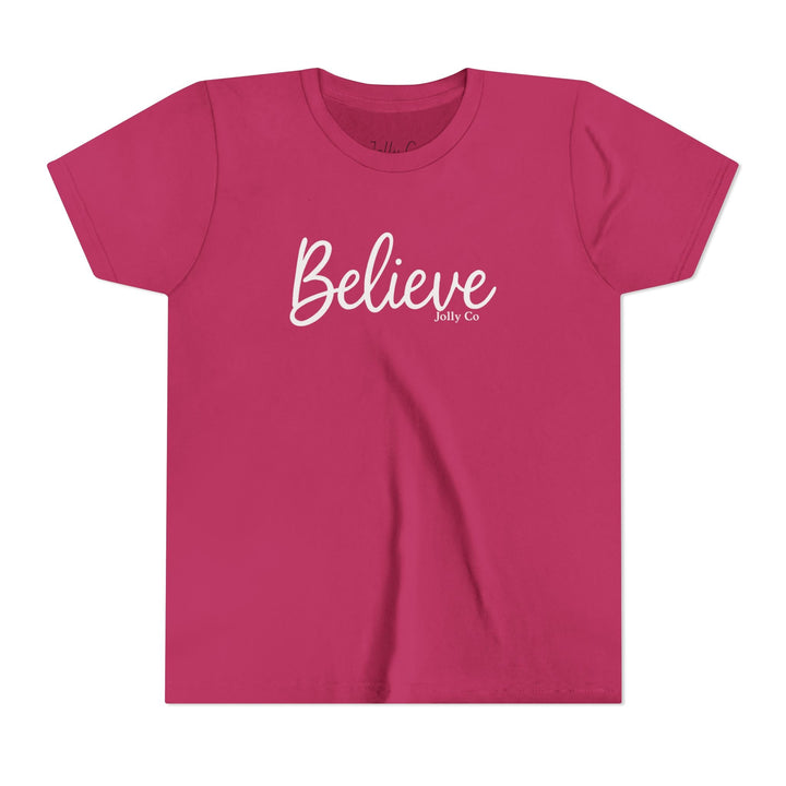 Believe Kids Short Sleeve Tee - Jolly Co Creations