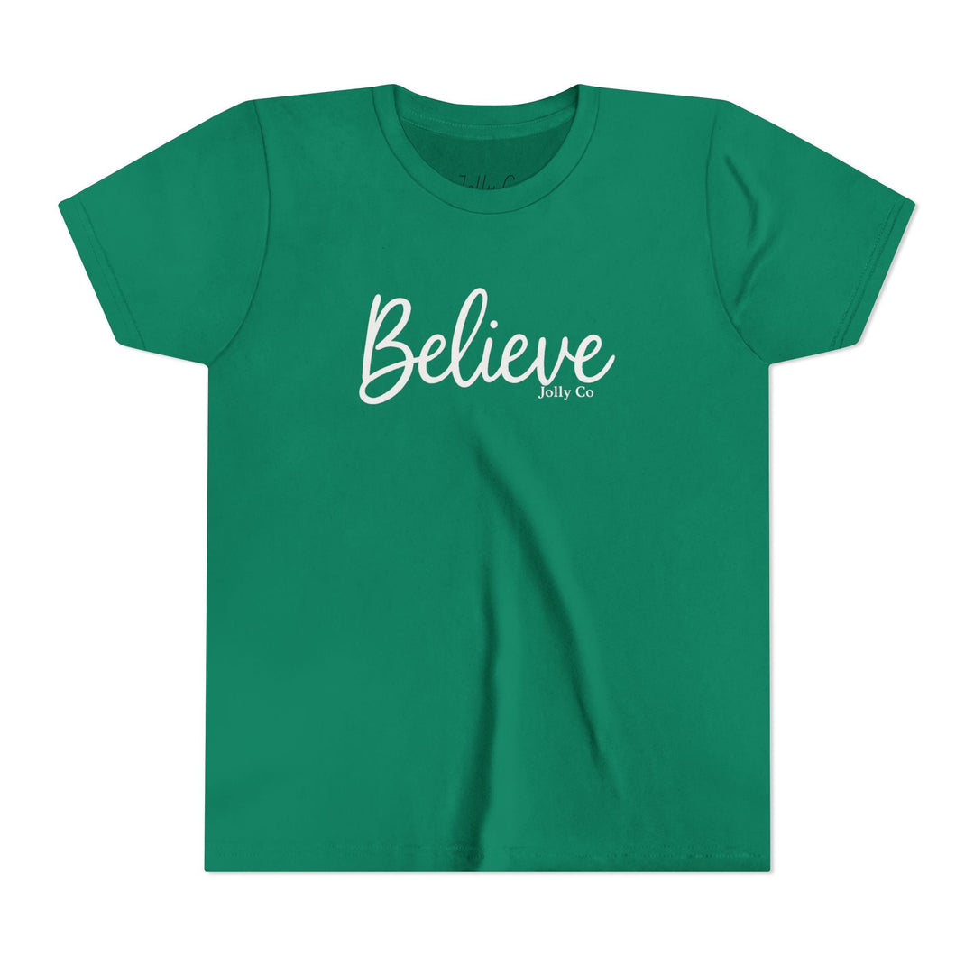 Believe Kids Short Sleeve Tee - Jolly Co Creations