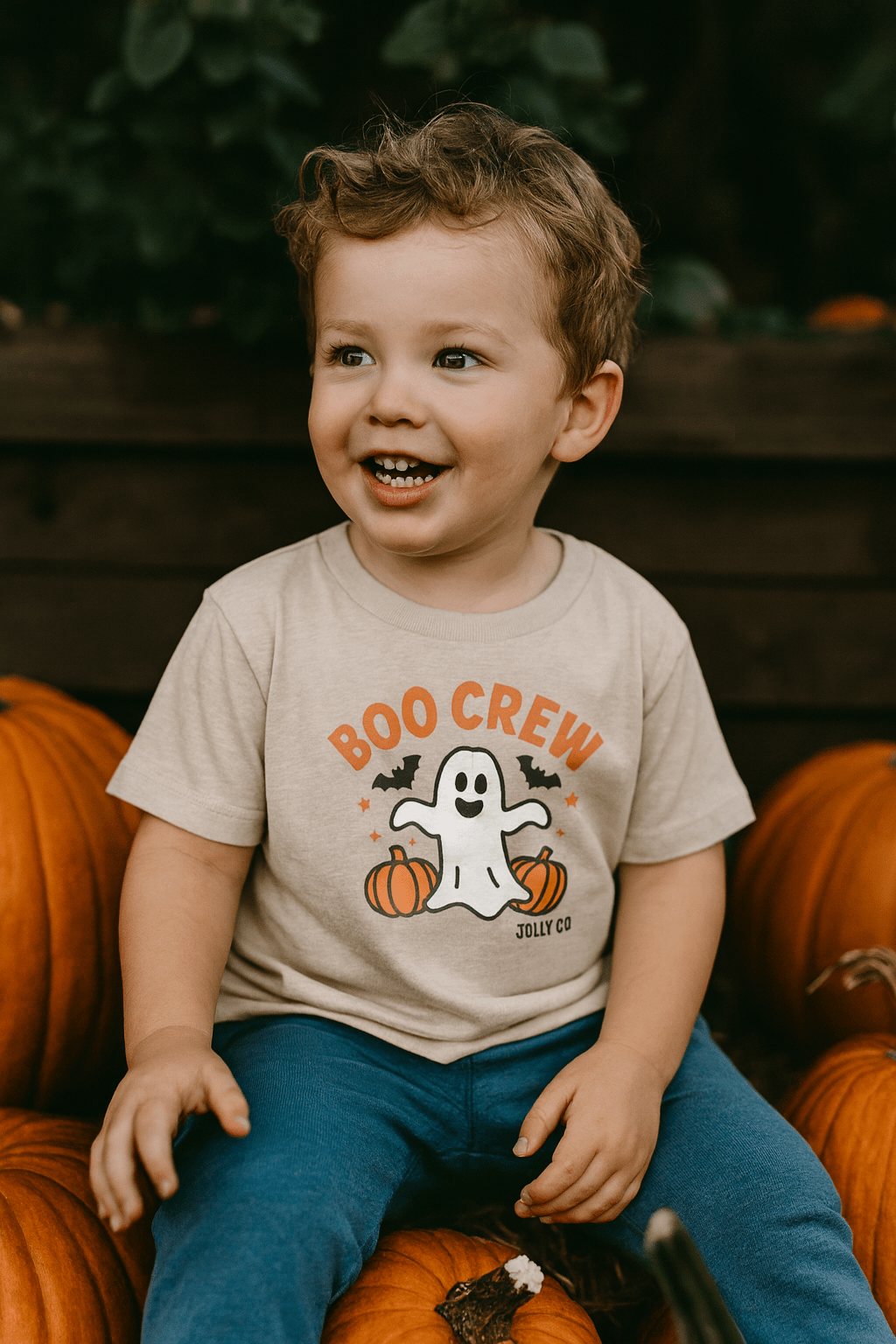 Boo Crew Baby Short Sleeve Tee - Jolly Co Creations